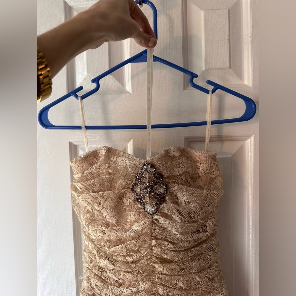 Jessica McClintock Y2K Lace Cocktail Dress - Picture 9 of 12